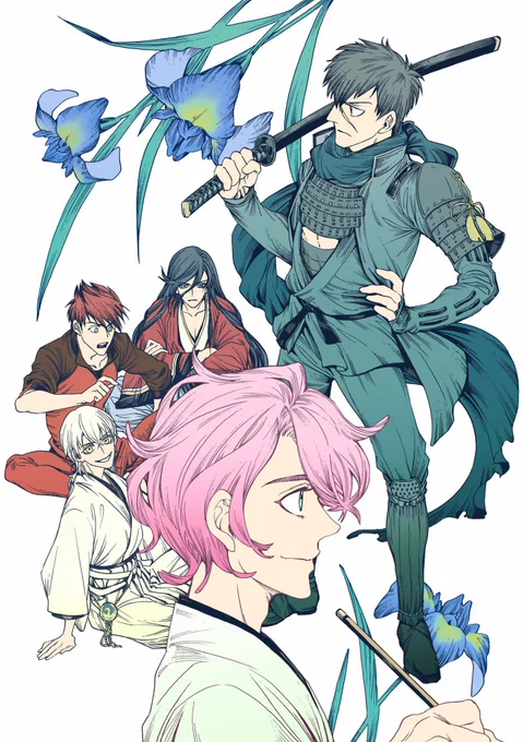 最近たまに頑張りもするけど過去絵なんてバケツ塗りしかないよ…すまんな… 