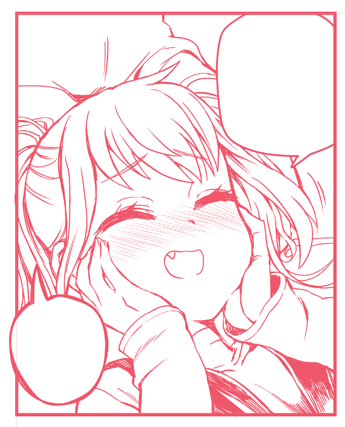 幸せそうでしょ?この後、無茶苦茶にされるんですよ(進捗) 