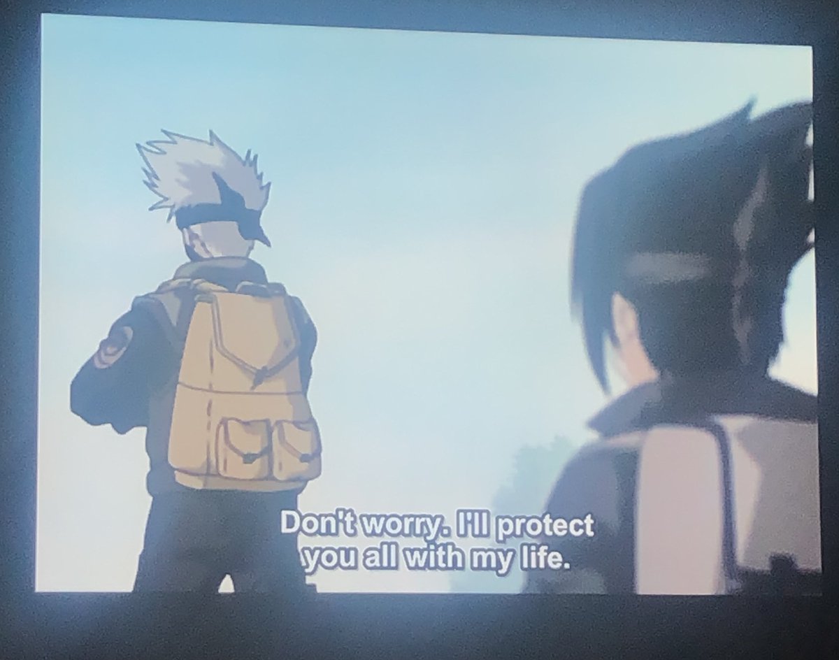 [cw ep 8]he said i wont let my nakama die! and i was like.. dang sounds like something luffy would say.. then i started thinking abt luffy and now i miss luffyanyways..back to naruto