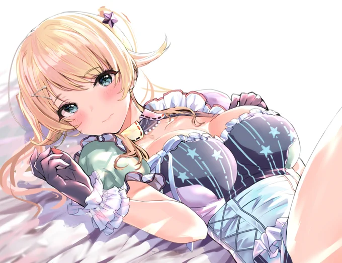 めぐるちゃん描いてます(途中) 