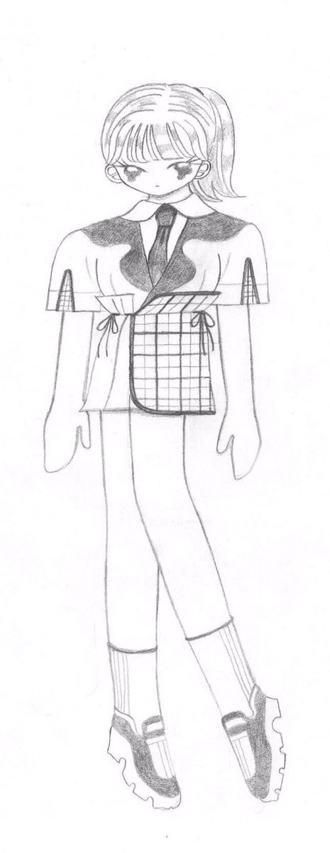かなり昔の過去絵ですがお気に入りだから載せときます。
変形制服 