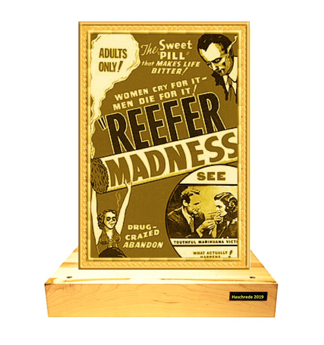 MKUltra__420's tweet photo. @Fozziebaer1 Für sowas gibt's den #ReeferMadnessAward für besonders dumme Aussagen #HaschRede https://t.co/mwfcJV2PGj
