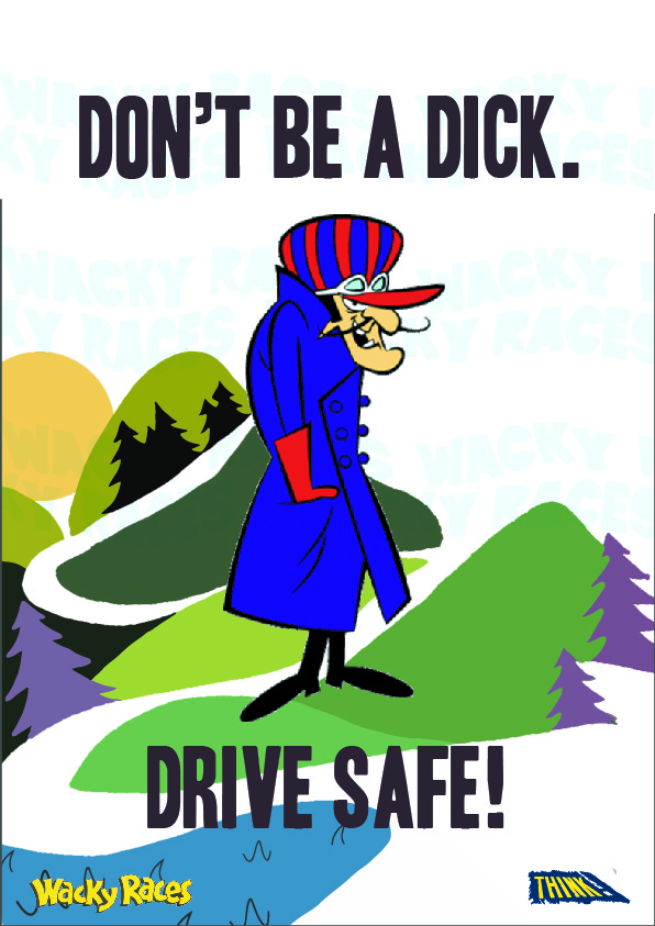 JohnBroadhurst1's tweet photo. @THINKgovuk My Wacky Races campaign targets young male drivers 18-25 because they are over-represented in casualty statistics. #dontdrinkanddrive #dontbeadick #wackyraces #thisisreallife https://t.co/TVh0oxoSDw