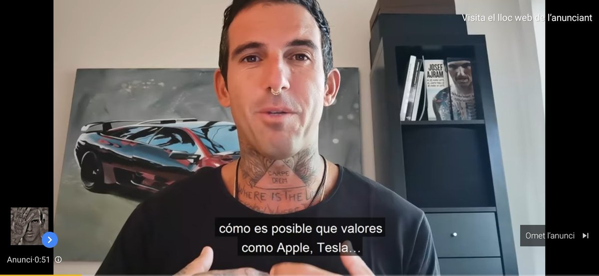 Elmiillor's tweet photo. Como me salga un anuncio más de este puto friky en YT me pego un tiro en los huevos https://t.co/eDeRshgOAL
