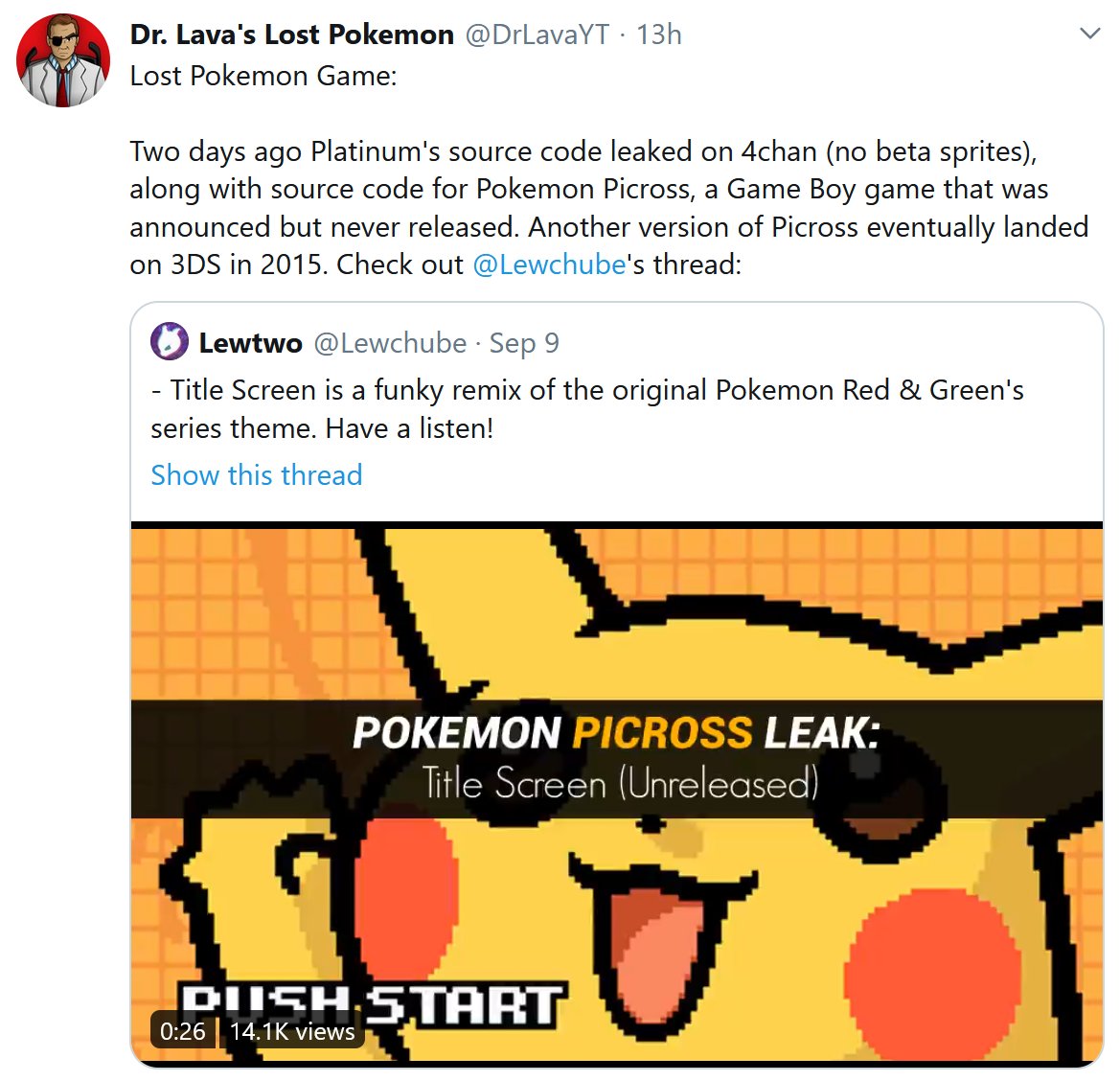 Dr. Lava on X: Pokedex Numbers Explained: According to programmer