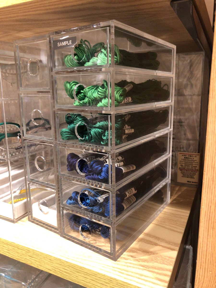 アンティーク レトロな刺しゅう糸 ケース 店舗什器 レアな小物入れ