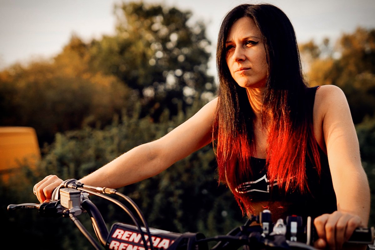 sanguineband's tweet photo. When you can't play shows but you can ride moto!π₯
Thanks @alpinestars
@timeless_nostalgia pc
#tarinkerrey #sanguineband #womenofmetal #pinupgirl #redhair #frontwomen #alternative #metal #siggstories #nordstrandaudio #alpinestars #motocross #dirtbike #devonisheaven https://t.co/ZEBgXnfNJk