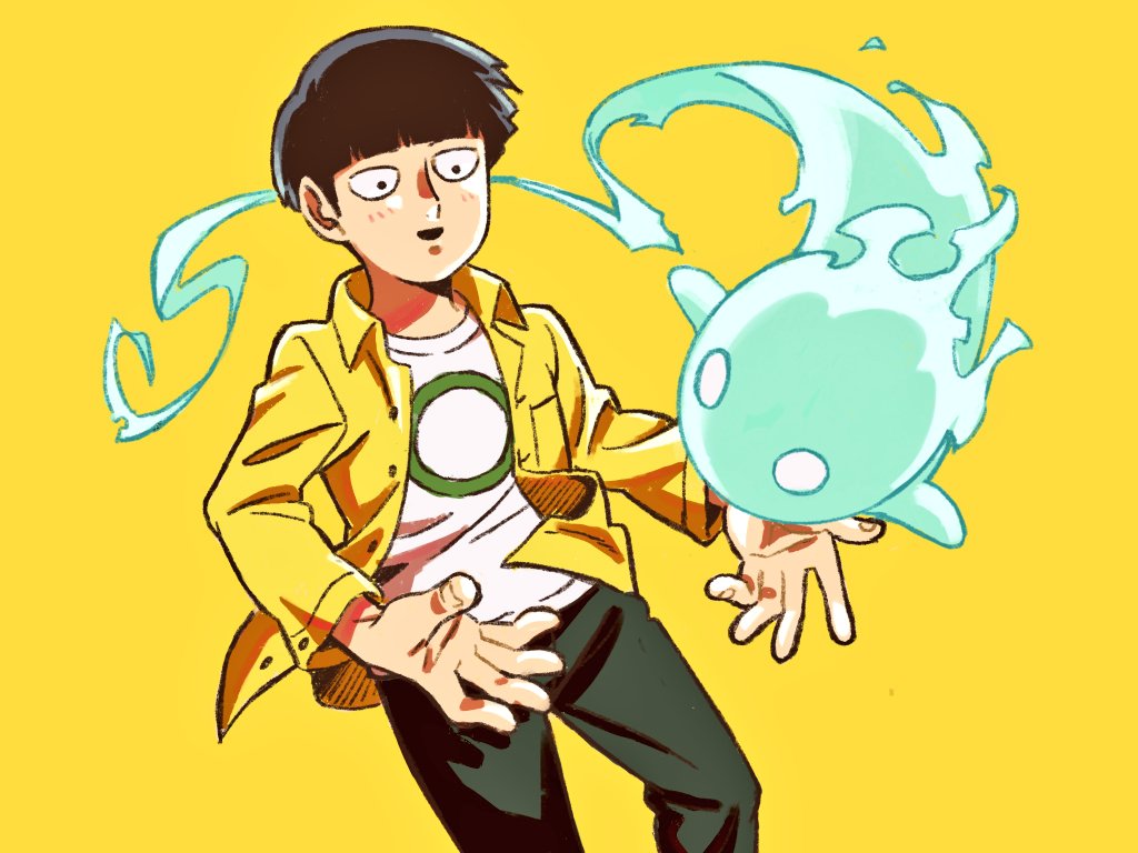 Mob Psycho 100 モブ 2 エクボ 2 ヒロピ のイラスト