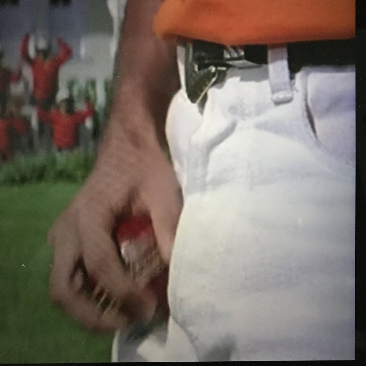 Sulman’s entry scene is uhhhh... well..rubbing ball on crotch...to play cricket.