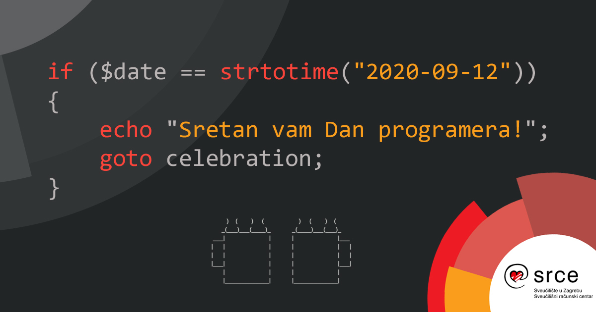 SrceHr's tweet photo. U Srcu smo davnih sedamdesetih počeli s FORTRAN-om, COBOL-om, čak i Asemblerom i od tada su generacije naših programera svojim vrijednim prstima ispisali brojne aplikacije i informacijske sustave. Sjećate li se u kojem jeziku je bio pisan vaš prvi program? #srce #ProgrammersDay https://t.co/YWyaixI8zh