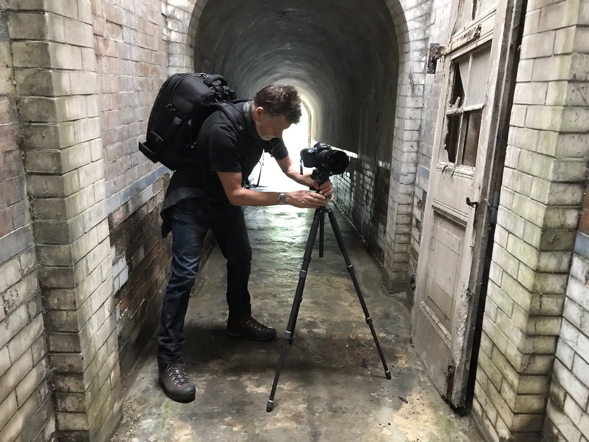 davidchalmers_'s tweet photo. Setting up during the filming of ‘This Present Moment...’ Feeling very fortunate to experience this private tunnel built by Lord Beeforth in 1895. You can see more in the short film on YouTube . Link to follow #Scarborough @HLFSCGardens @heritageopenday https://t.co/Kwcp1hnAbU
