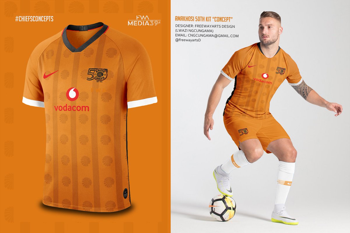 Kaizer Chiefs unveil new 2020/21 kits
