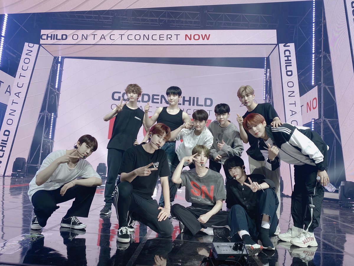 GoldenChild's tweet photo. [📸] ONTACT CONCERT #NOW D-1✨

오늘 리허설 생중계를 통해 함께 해준 
우리 #골드니스 고마워요❣️ 
짧게 만나 아쉬웠지만 우리에겐 내일이 있죠‼️
그러니 아쉬운 마음은 잠시 접어두고 
내일 신나게 같이 놀아요😍 내일 봐요💛

#GoldenChild #골든차일드
#NOW https://t.co/QQ0d81BELs