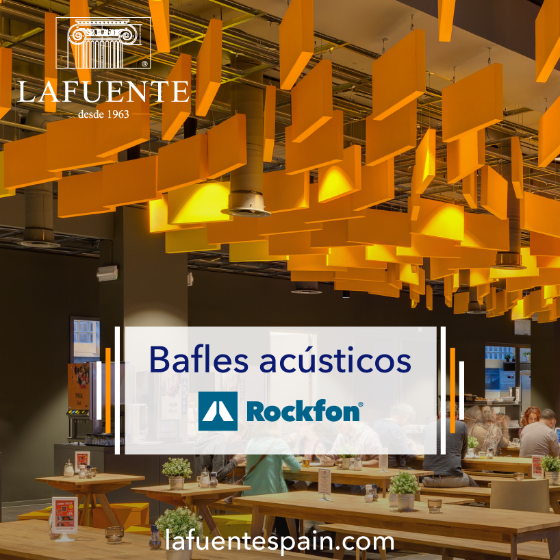 LafuenteSegovia's tweet photo. ¡Buenos días!
¿Conoces los bafles acústicos ROCKFON?
Aportan un alto nivel de aislamiento, además de un diseño diferente e innovador.
Escríbenos a nuestro correo electrónico lafuente@lafuentespain.com
¿Hablamos?
#ROCKFON #Techo #Bafles #Reformas #Obra #Madrid #LAFUENTE https://t.co/gWgsZ2udLo