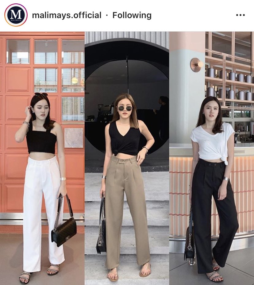 ใครชอบใส่กางเกงเอวสูง แนะนำ 4 ร้านนี้เลย ทรงสวย เก็บพุง พรางต้นขาดีมากกๆๆ ราคา 290-490 บาท ผ้าดี คัทติ้งโอเคเลย มีหลายไซส์