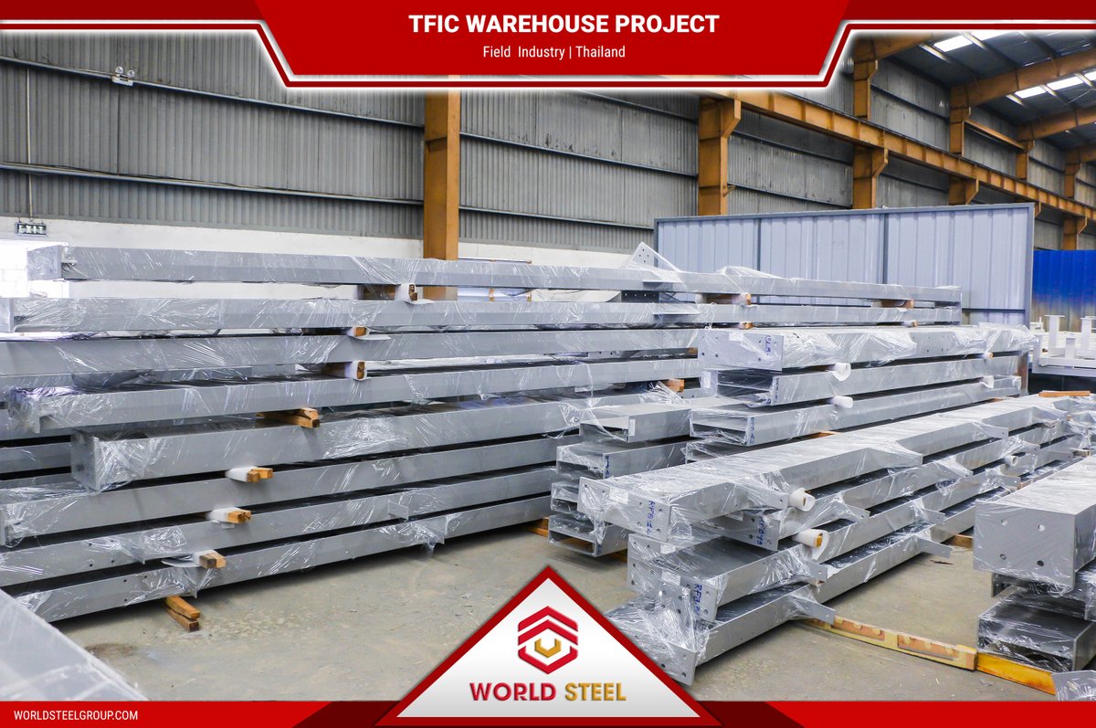 WorldSteelMM's tweet image. 🌟🌟TFIC Project - Thailand🌟🌟
➡️Project information
• Project: TFIC
• Field: Industry
• Country: Thailand
👉 𝘿𝙚𝙩𝙖𝙞𝙡𝙨: ow.ly/QB7p50BoOwf
#WorldSteelGroup #IAS #AC472 #TFIC #PreEngineeredSteelBuildings #SteelStructure #MetalBuildings