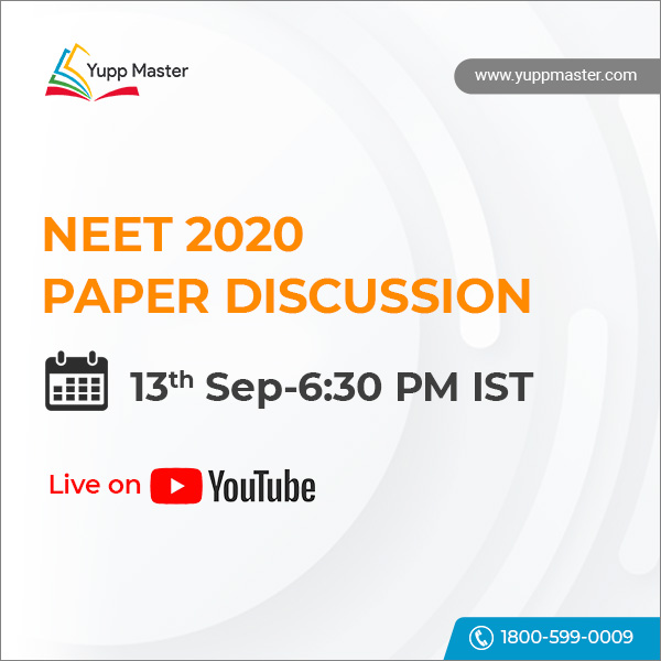 TuritoLive's tweet image. NEET 2020 Question Paper Analysis on Yupp Master NEET YouTube Channel.

Watch the Live Discussion and get insights from our Top Rankers' Faculty

Click @ bit.ly/YuppMasterNEET

#NEET2020 #PaperDiscussion #LiveOnYouTube #YuppMasterNEET #PaperAnalysis #LiveLearningApp #YuppMaster