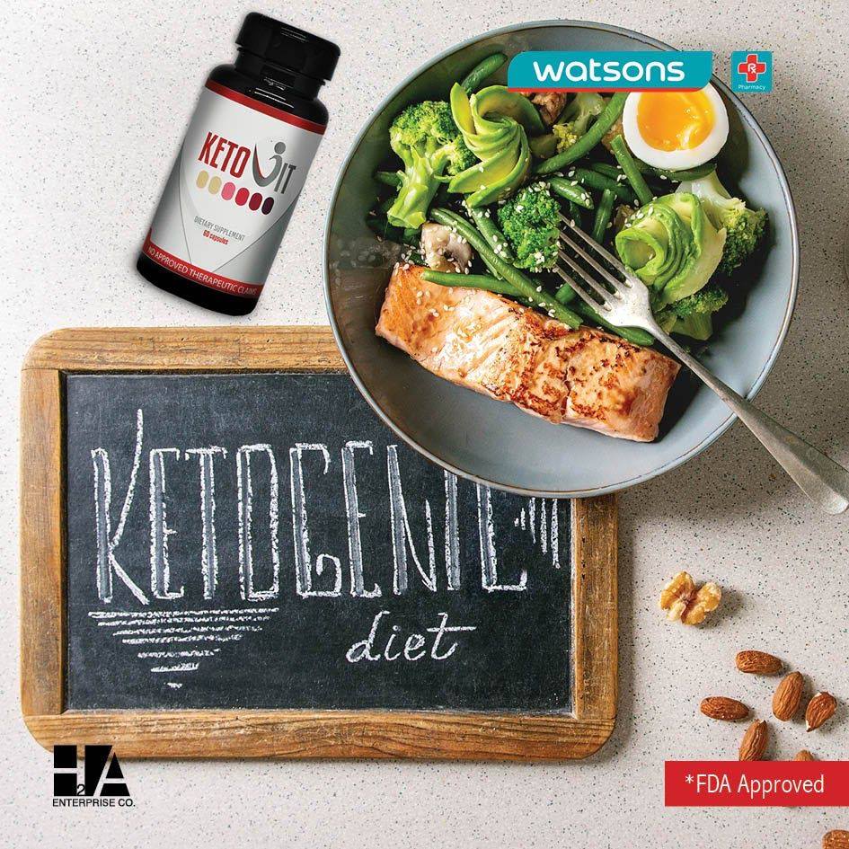 KetoVit's tweet photo. Yes, the diet alone is not enough.

Achieve your desired weight goals when you boost your diet with #Ketovit.

Feel great and motivated to live your best.

Available now in all @watsonsph outlets nationwide or shop yours 🛒 and learn more via https://t.co/DMGNgFgiQt.

#WatsonsPH https://t.co/IxynG8zIr5