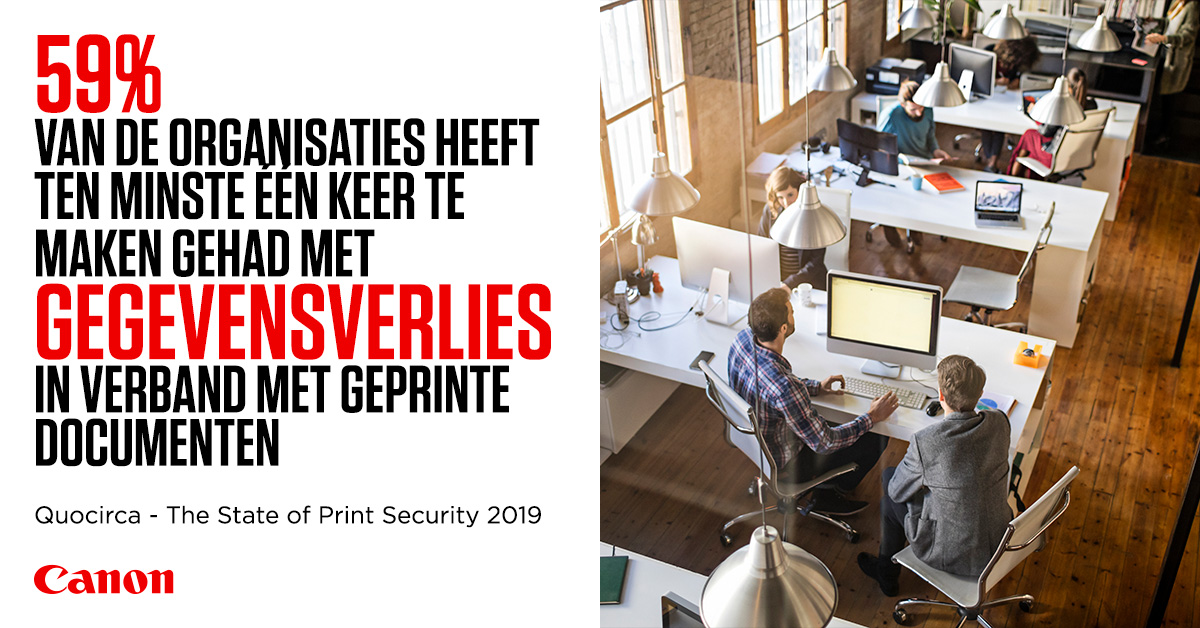 Als u denkt dat #cybersecurity alleen van toepassing is voor digitale processen, hebt u het mis. Lees wat u moet weten in onze nieuwe handleiding Werkplek-beveiliging: canon.sm/3kdN0nM
