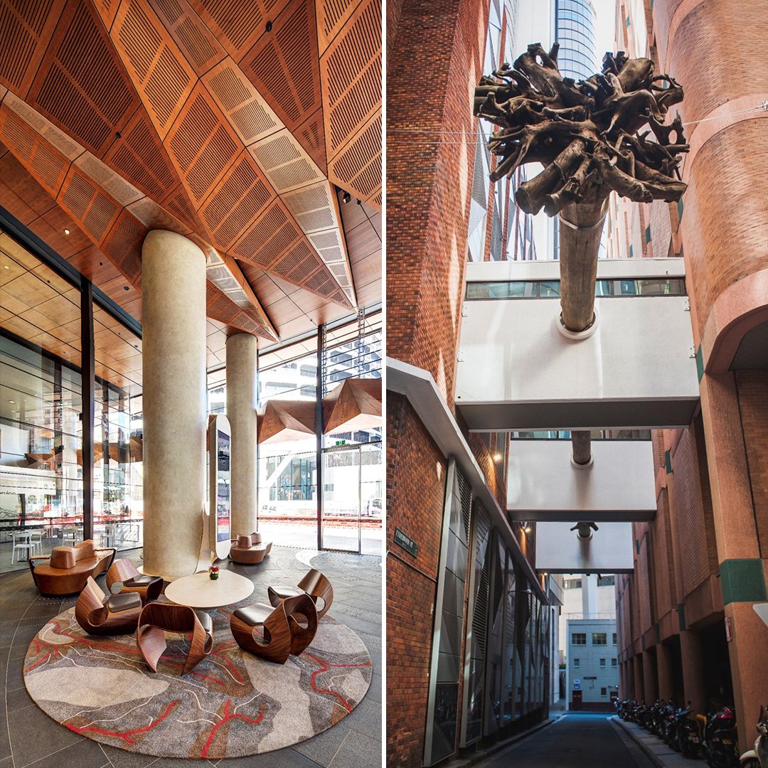 ULIAsiaPacific's tweet photo. The EY Centre is one of Australia’s most environmentally-friendly buildings, with a unique system of software-controlled wooden blinds fitted inside its double glazed windows.

Developer: @Mirvac Projects
Designer: Francis-Jones Morehen Thorp

https://t.co/2LF90ae48f https://t.co/i4RbynpQmS