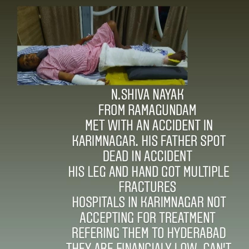 SahooSwetanshu's tweet photo. #SaveShiva
@KTRTRS @RaoKavitha @Eatala_Rajender @ArogyaTelangana @TelanganaCMO @TelanganaHealth https://t.co/LFXKWbBlvb
Every penny counts .Retweet and donate and pray for his speedy recovery 🙏🙏 https://t.co/eBt5qSJzfs