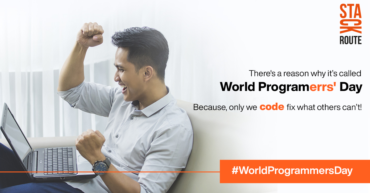 Stack_Route's tweet image. Code someone else do it the way we can? Nah!

Tag your fellow programmers/programming buddies in the comments below.

#WorldProgrammersDay

#StackRoute #fullstack #fullstackdeveloper #virtuallearning
