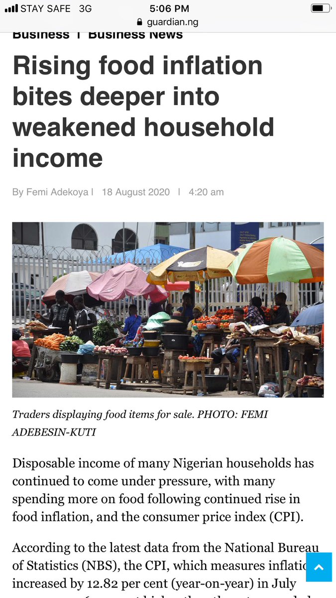 Unfortunately, banning import of food commodities & agric inputs right now, will not have the desired effects...it certainly wouldn’t improve the welfare of the average Nigerian resident.This is because we haven’t put the necessary things in place to improve our productivity