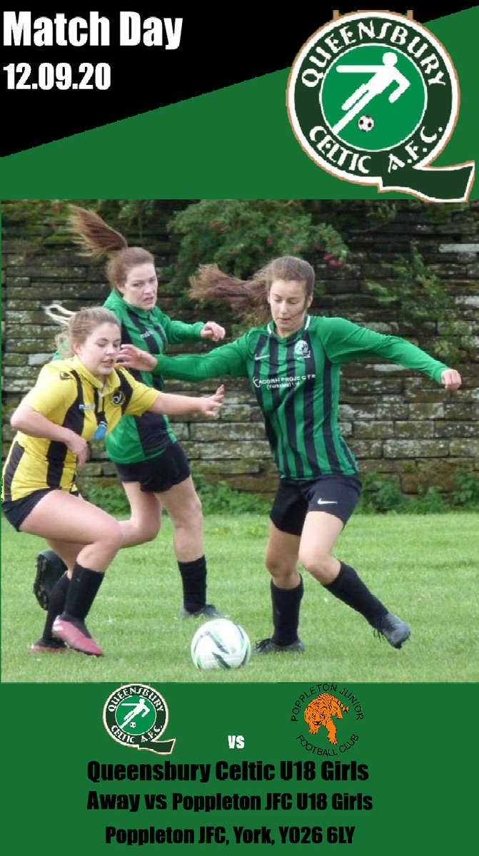 It's match day! Our girls travel up to Poppleton JFC for a final friendly before we get into league action next week. Kickoff 10.30am, lineup to be announced shortly #qcfc