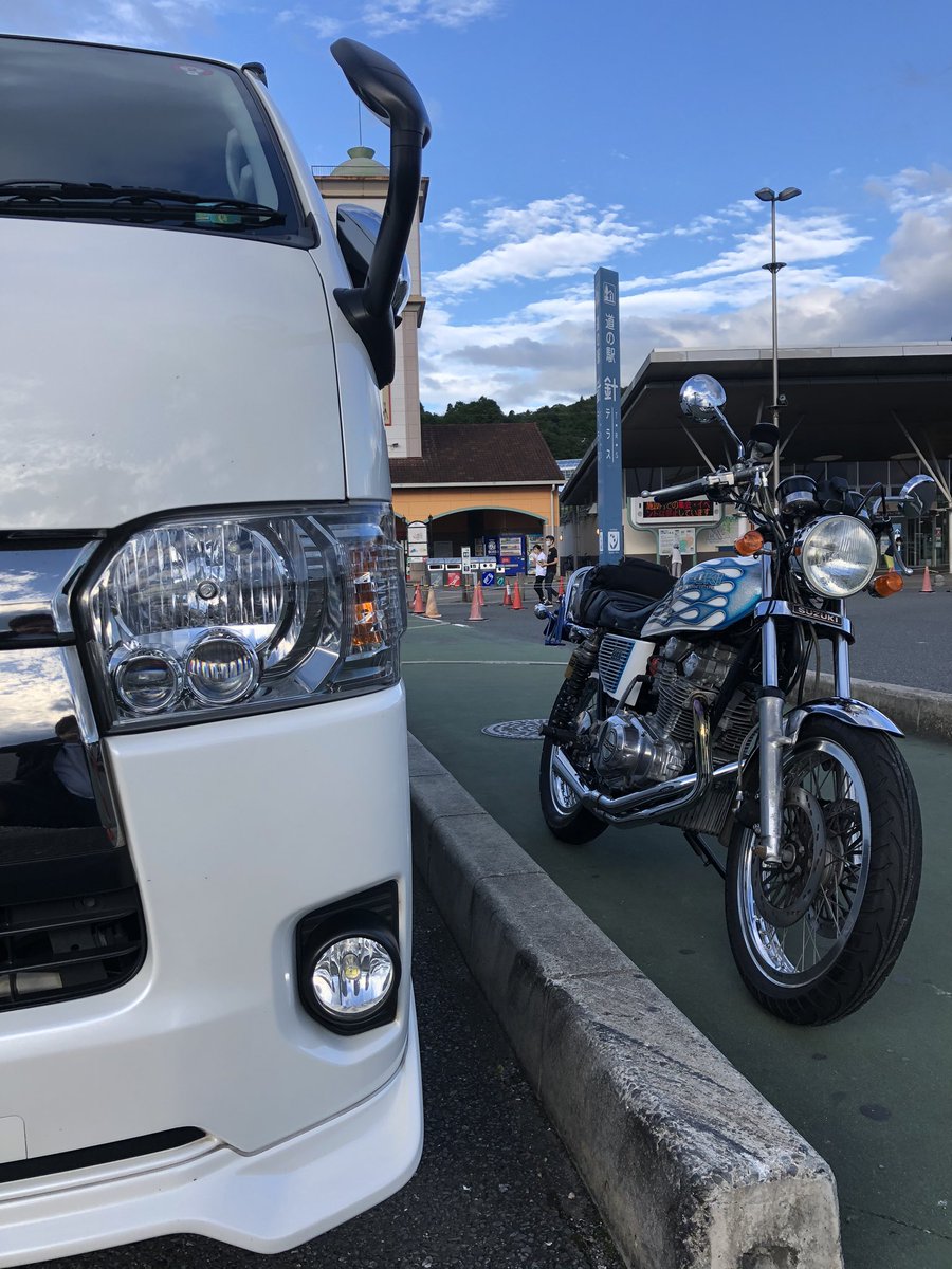 wa_ta_3's tweet photo. #針テラス
#GS400
#regiusace
自走はしてません😂 https://t.co/r3PjjF7rb2