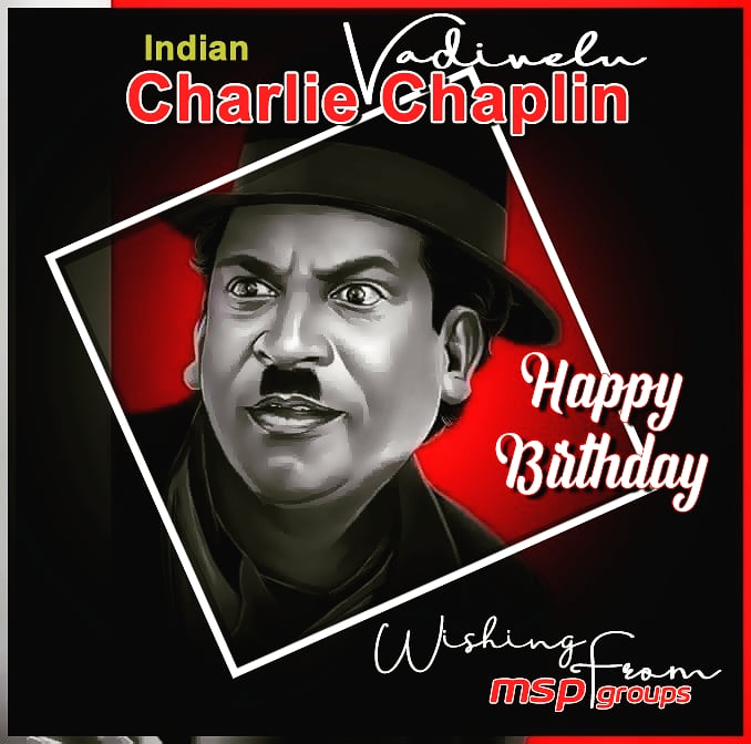 dir_spraaja's tweet photo. Happy birthday to "Indian Charlie Chaplin" Vaigaipuyal Vadivelu sir...
@VadiveluOffl @ActorVadivelu https://t.co/SJgNudGZoh