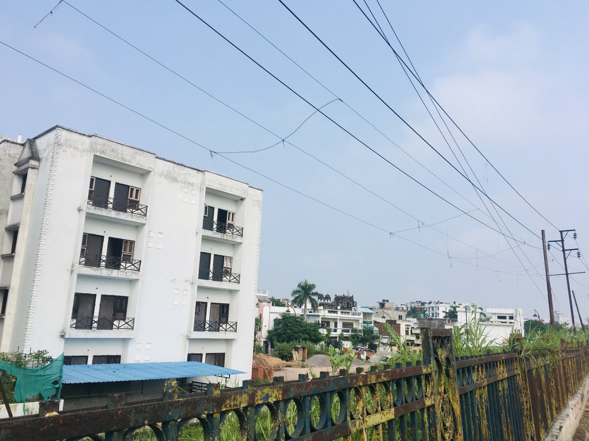 were vacant but now we can see flats built on them. On the back side of Sheesh Mahal, there used to be small ponds which were illegally plotted and sold by the same person. There is also a piece of land on the opposite side of Clock Tower adjacent to the municipality office. 7