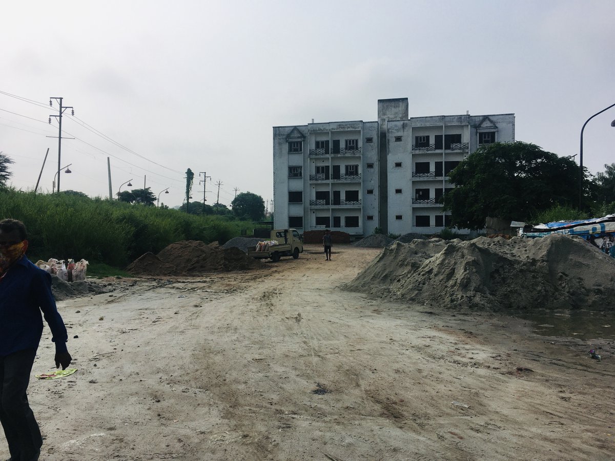 were vacant but now we can see flats built on them. On the back side of Sheesh Mahal, there used to be small ponds which were illegally plotted and sold by the same person. There is also a piece of land on the opposite side of Clock Tower adjacent to the municipality office. 7