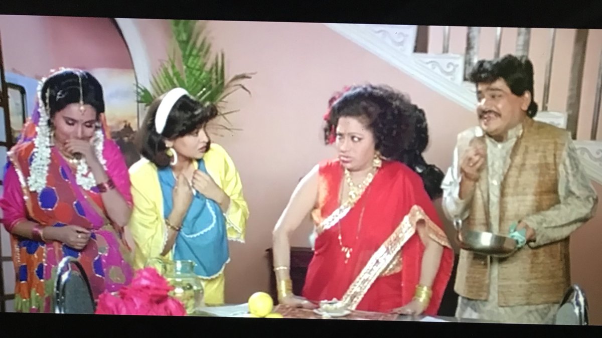 Some comedy scene with salty halwa. Prem tells Rita she can’t make halwah = she can’t win his heart.If only YouTube tutorials were a thing then! Rita and Prem could’ve been a couple. But bad halwah, no Prem and no prem.