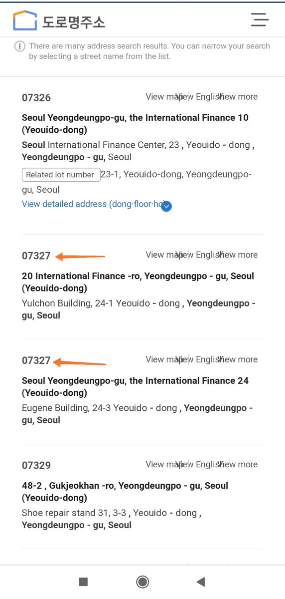 After doing some searching, I found the address led to a building that houses different types of business, unfortunately we don't have access to the details as the page won't allow me to check them, but there's a result in the second ss that's not labeled with a business+