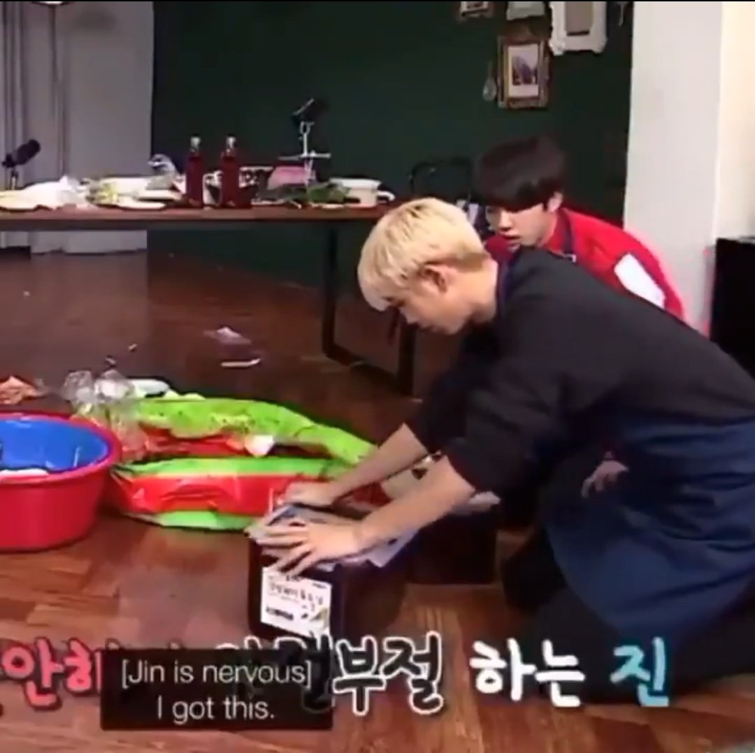 when he sees Joon struggling and immediately offer help