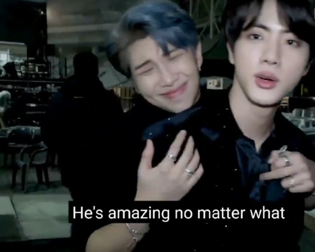 the little ways in which Seokjin loves Namjoon : a thread