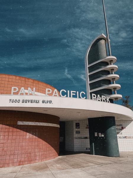 Today, the site is now Pan-Pacific Park. I took a visit there a few months ago.