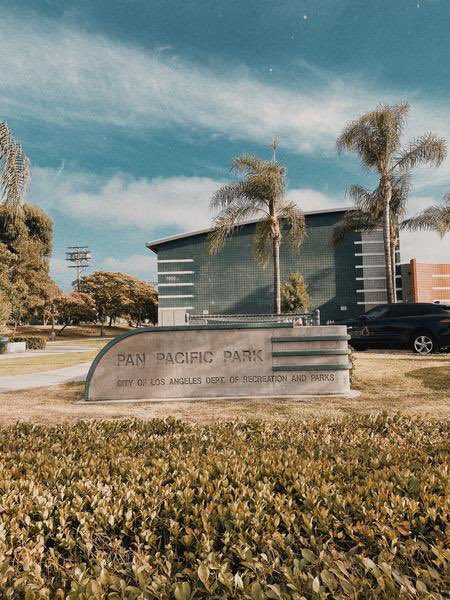 Today, the site is now Pan-Pacific Park. I took a visit there a few months ago.