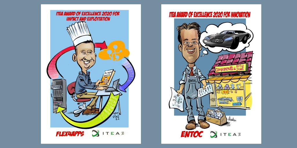 🎉 Herzlichen Glückwunsch den #BMBF geförderten europäischen Projekten <a href="/entoc_project/">ENTOC</a> und <a href="/Flex4Apps/">Flex4Apps</a>. Beide wurden mit dem ITEA Award of Excellence 2020 <a href="/ITEA_3/">ITEA 3 (we've moved to ITEA_4)</a> ausgezeichnet 👏.
Mehr zu  ENTOC 👉 ow.ly/cTI450Bo3EI 
Mehr zu Flex4Apps 👉 ow.ly/cjto50Bo3Gb