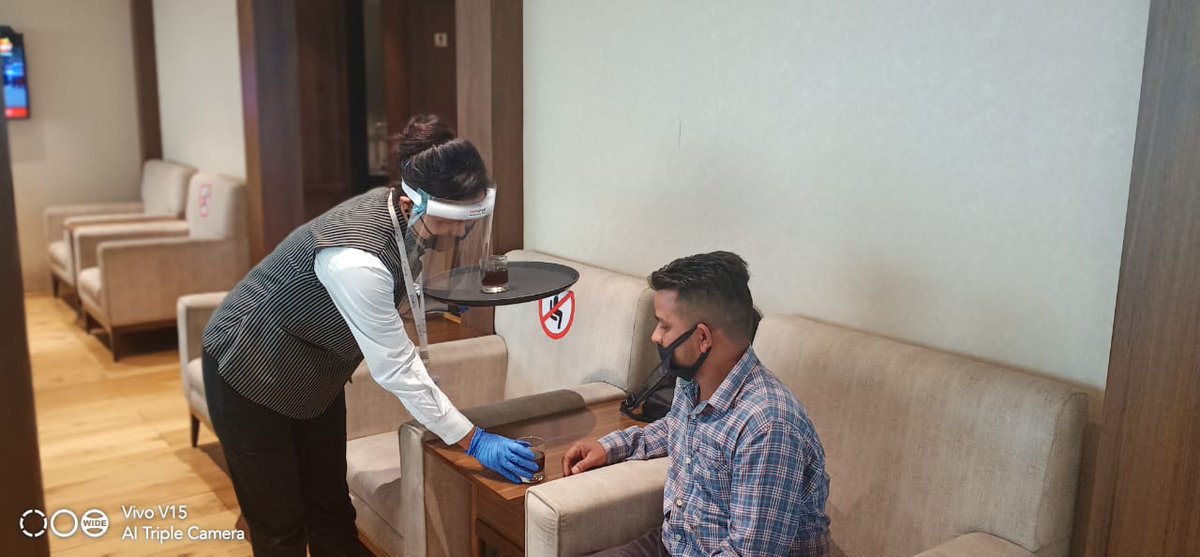 aaidoonairport's tweet photo. We understand the need of  hour &amp; so do our stakeholders, Immunity booster kadha comprising of ginger,bayleaf,clove,balckpapper,cenemon,cardamom &amp; tulsi  is being served as a welcome drink in the Bird Lounge at Doon Airport 
#Boost_Immunity
#Boost_health @AAI_Official @aaiRedNR https://t.co/CYGuYcms9S