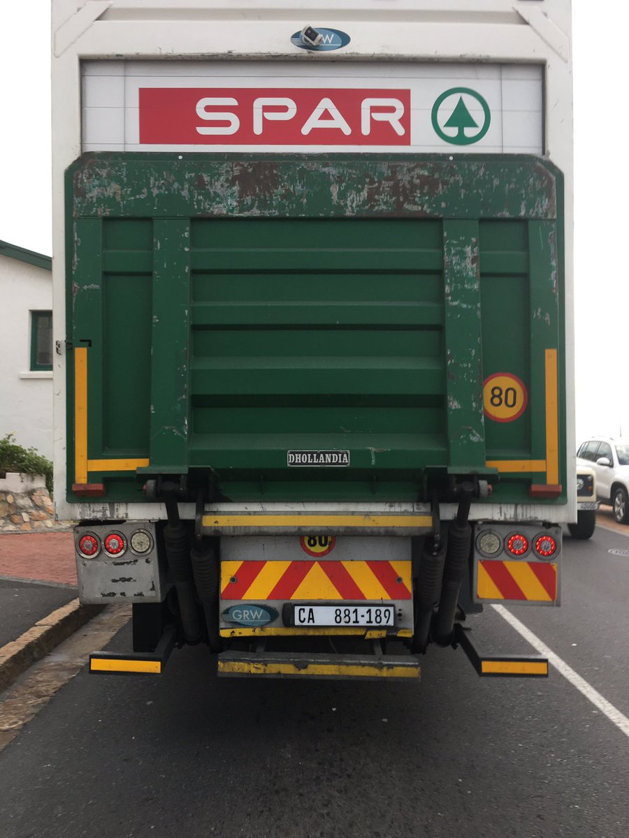 Massive kudos to the Spar truck. So patient on the Kalk bay coast road!! If only every driver was as kind a human as this person. I managed to chat to him at the red light and thank him personally. <a href="/PedalPowerPPA/">Pedal Power (PPA)</a> @rideyourcity