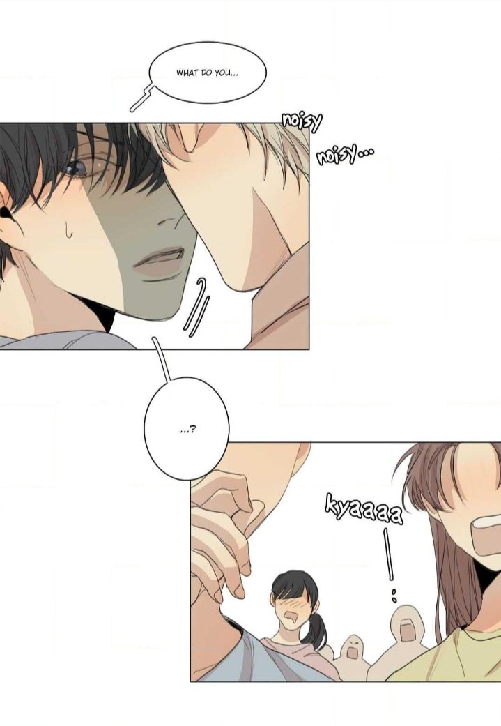 MANHWA: At The End of the RoadStatus: COMPLETEDSpoiler: The plot's interesting and I love both of the characters' personalities. Just sad that Taemin and Woojin didn't meet (am referring to Taemin's orig body) after being separated but am glad they end up together.