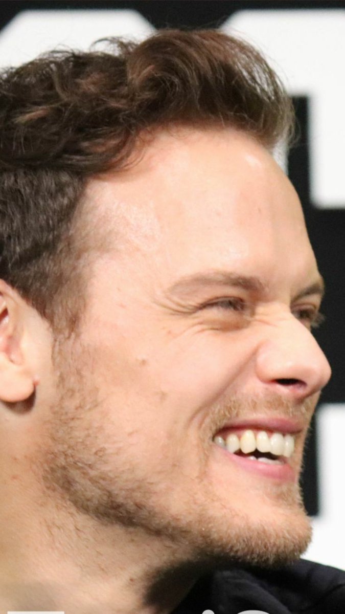so  #BeHappy ! #SamHeughan