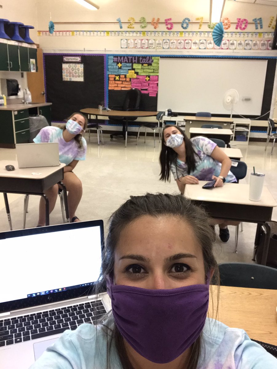 1st week of school with our amazing Learning Support Team <a href="/CBGaymanES/">George G. Gayman Elementary</a> is in the books! I love brainstorming and planning ways to best support our students virtually with these ladies <a href="/MsOConnor_/">Casey O'Connor</a> @Miss_Kersey3 and Mrs. Arnold tuning in virtually! #GoGaymanMustangs