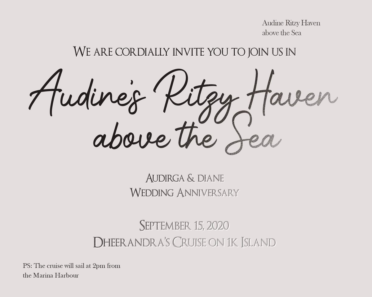 universdenous's tweet photo. ㅤ 
ㅤ 
                        #AudinesHaven
       A  delightful  evening  in  a  blustery
       wind above the comforting gushing
       waves,  where  the  heaven’s  made
       pair    is     celebrating    their    love.

                    Join their ceremony.
ㅤ 
ㅤ https://t.co/xVv5lfhjsB