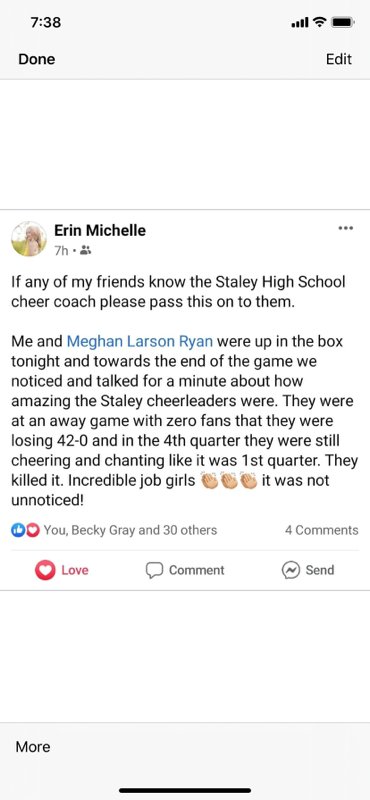 Staley Cheer tweet media