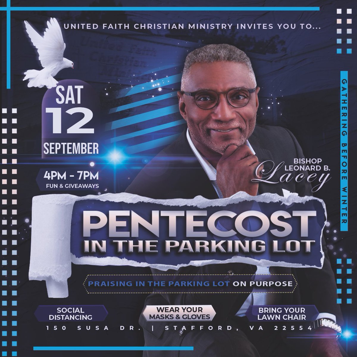 TheRealUFCM's tweet photo. Today is THE Day! Pentecost in the Parking Lot starts @4pm!! 😍😍 Come witness something INCREDIBLE  as we celebrate God together!! Invite and friend plan to arrive early! https://t.co/flJhEm8n7u