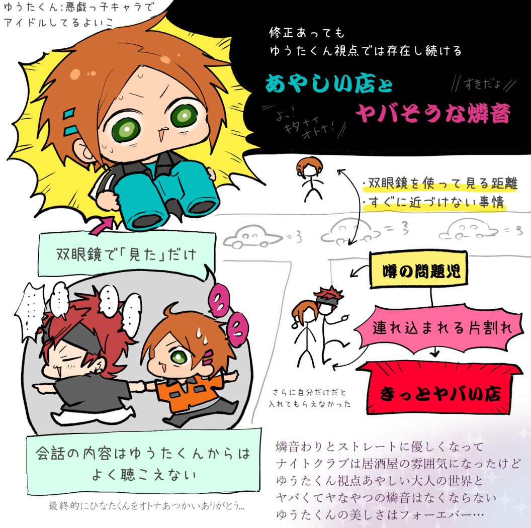 あんスタ ナイトク ブはどこへ 必死考察 ゆうたくん視点からは存在し続けるあやしい店とヤ かぴの漫画