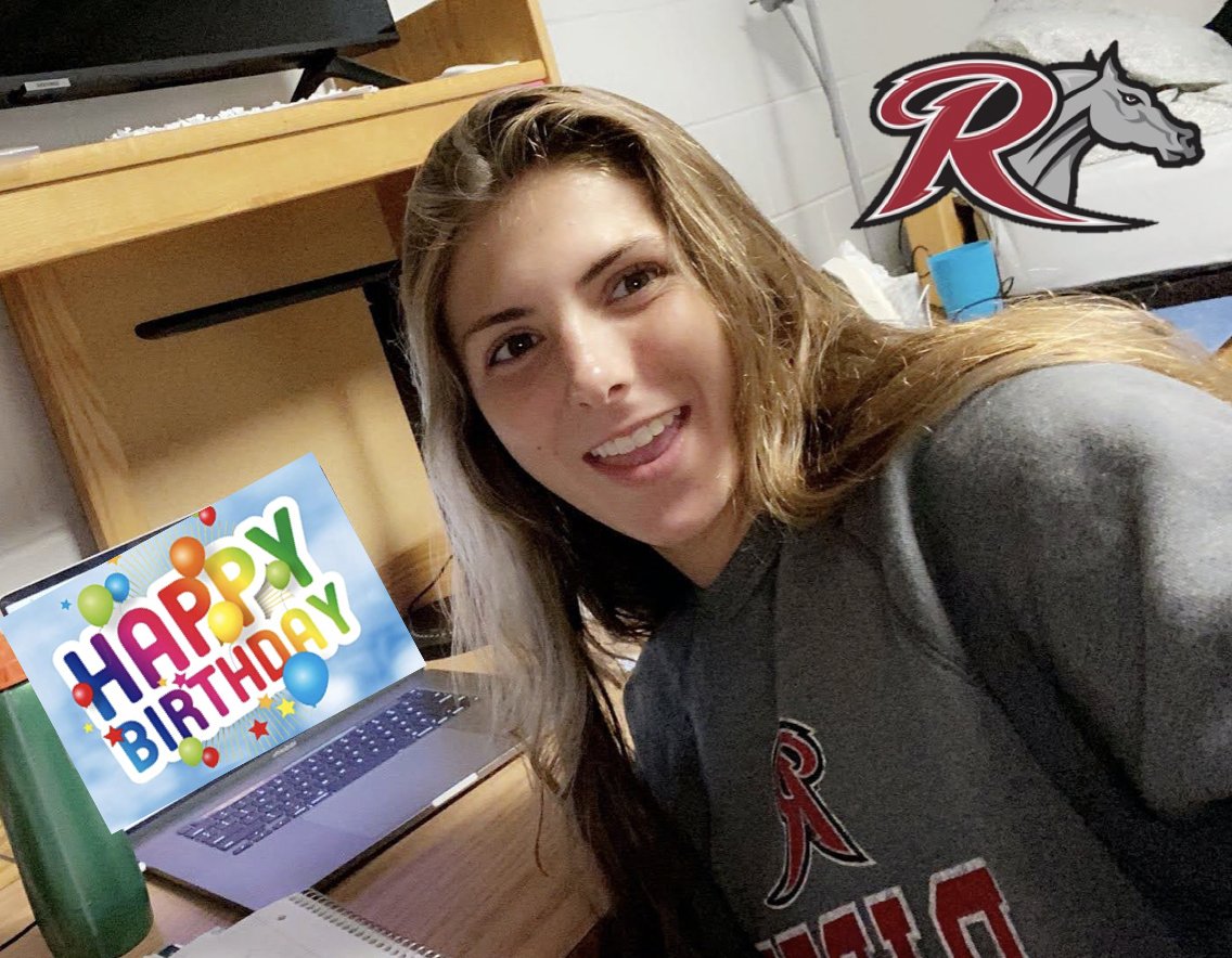 RiderWBB's tweet photo. Hey #LadyBronc π΄ π β€οΈ family. Please help us wish Fr. Makayla Firebaugh 2οΈβ£4οΈβ£ a very happy birthday! Hope you have a great day @mfirebaugh68 πππ https://t.co/Yhk5uYdaF5
