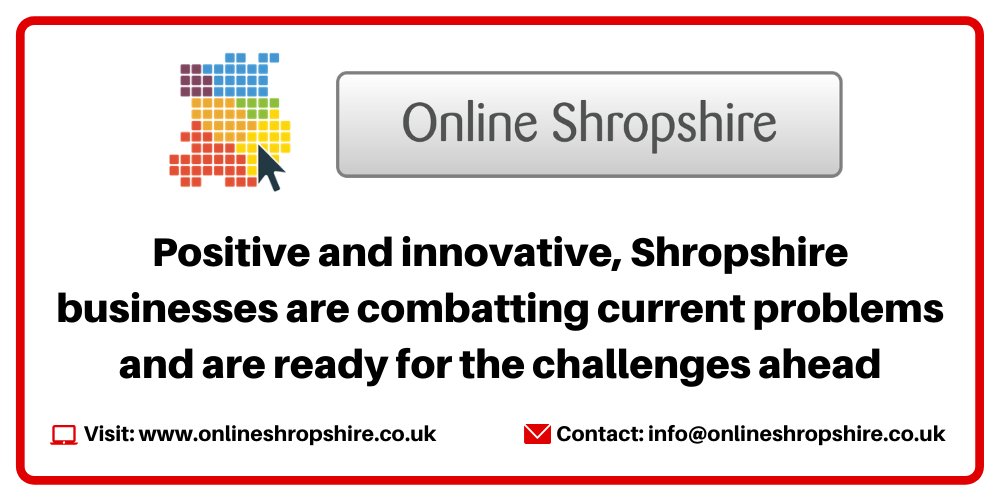 everywhereweb's tweet photo. Be positive, be innovative during these challenging times

https://t.co/AEH7EMGjB7 #OnlineShropshire #Shropshire #Shrewsbury #Telford #Ludlow https://t.co/iou45Afeh1